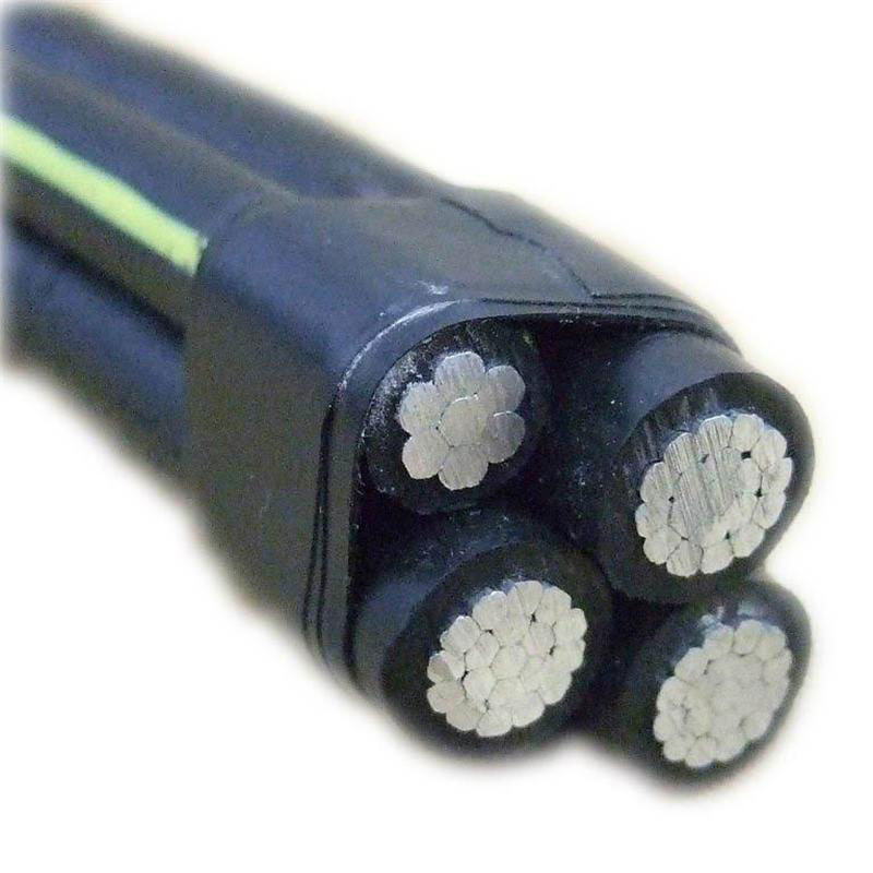  Aluminium Conductor Triplex ABC Aerial Bundled Cable 10 Mm 50mm 3 Phase Manufactures