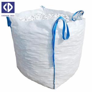  Polypropylene FIBC Bulk Bags Flexible Bulk Container For Sand Stone Silica Manufactures