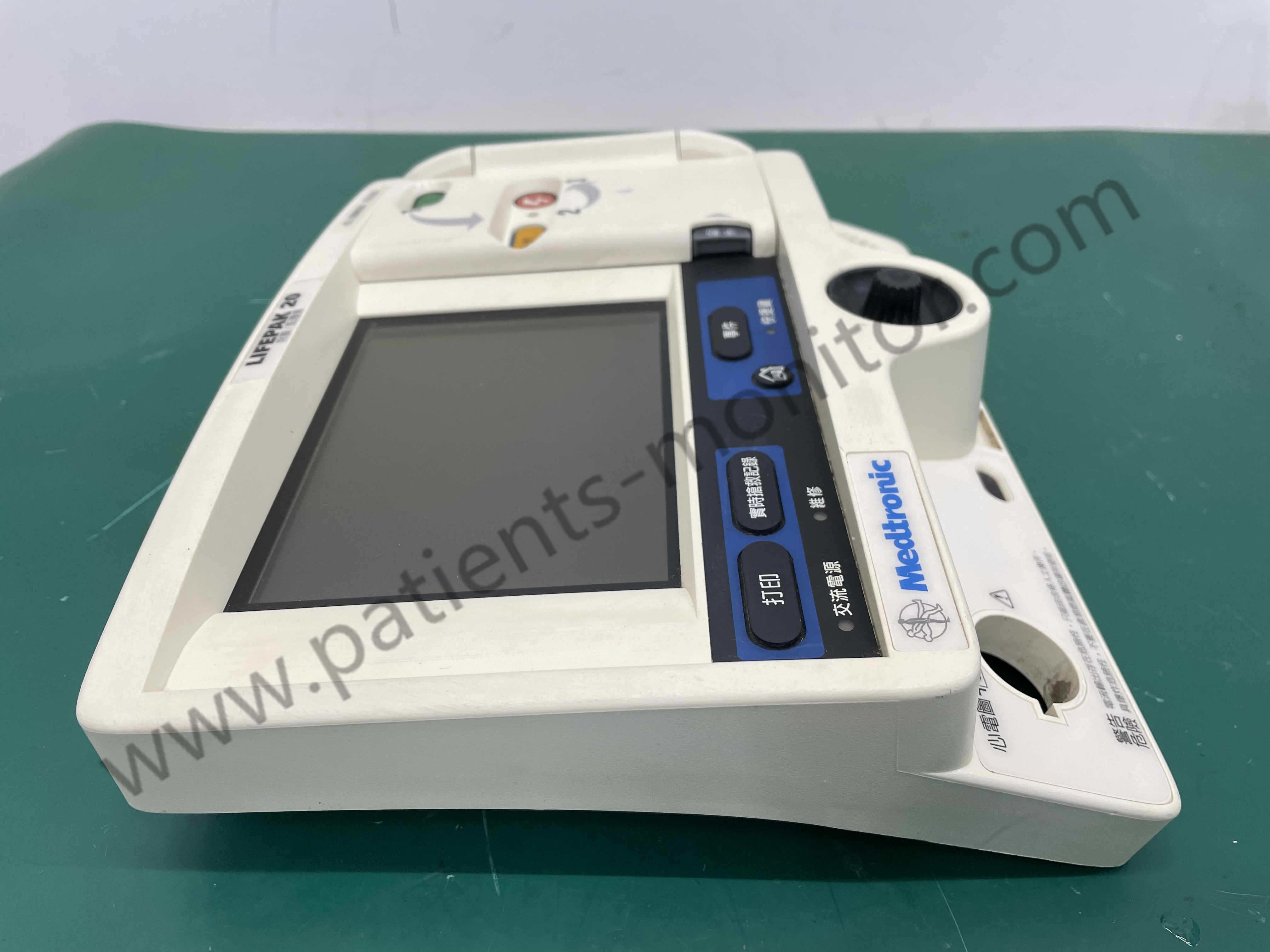  Medtronic Lifepak20 LP20 Defibrillator Screen Display Assemble With Front Panel Front Case Manufactures