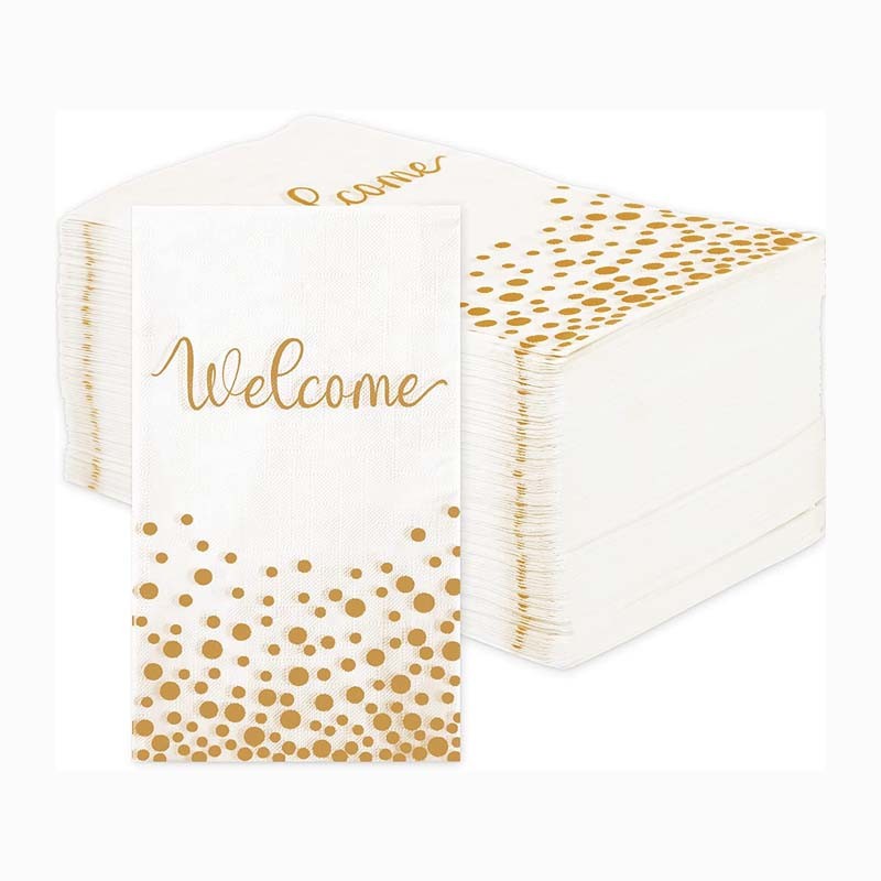  Virgin Wood Paper Napkin Tissue 2 Ply 3 Ply For Wedding Birthday Decoration Manufactures