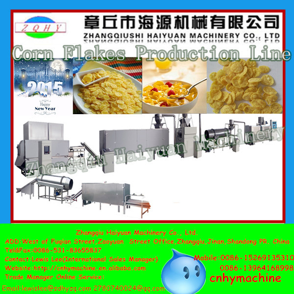  Shandong 200-250kg/h Cooked Corn Flakes Machine Manufactures