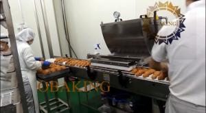  OBaking stainless steel  Pastry bread machine ,croissant automatic production line large capacity 10000 pieces per hour Manufactures