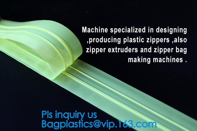  press lok inequilateral double track zipper, PE Press Lock Zipper For Pouch Food Bagcustom plastic pp bag press lok zipp Manufactures