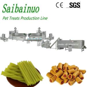  Good Pet Treats Dog Chews Bone food making Extruder Machine dog pet treats food feed pellet machine Manufactures
