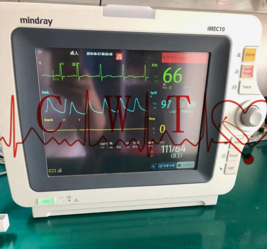  Mindray IMEC10 SPO2 Health Patient Monitor Repair Laboratory Use Manufactures