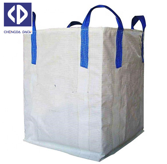  Spout Top White Sand Bulk Bag / Bulk Material Bags With UV Stabilization Manufactures