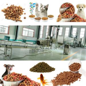  Hot sale pet food machine animal fish feed pellet making machine Manufactures