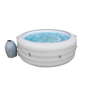  2.0m White Massage Inflatable Spa Hot Tub Whirlpool Bathtub Manufactures