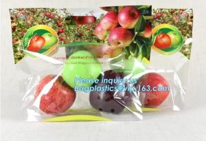  eco-friendly slider ziplock fruit bag with air holes for grape packaging bag, slider ziplock storage frozen bag with OEM Manufactures