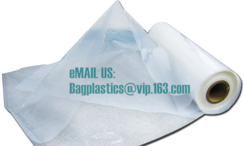  HDPE film on roll, laundry bag, garment cover film, film on roll, laundry sacks Manufactures