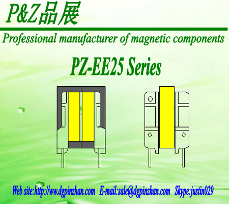  PZ-EE25 Series High Permeability Common Mode Choke Line Filter Manufactures