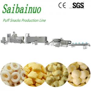 Top Selling Corn Snacks Food Extruder Machines Puffed Snacks Production Line Manufactures