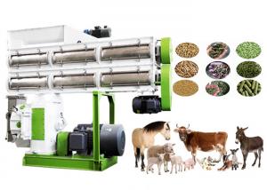  High Efficiency Animal Feed Production Machine , Cattle Food Processing Machine Manufactures