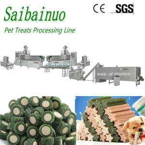  Jinan saibainuo Pet treats dog chews snacks making machinery plant Manufactures