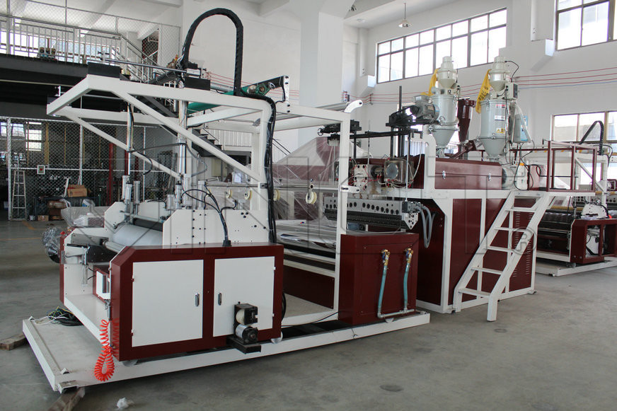  High Speed 130KW PE Air Bubble Film Machine For 2000mm - 3000mm Width Manufactures