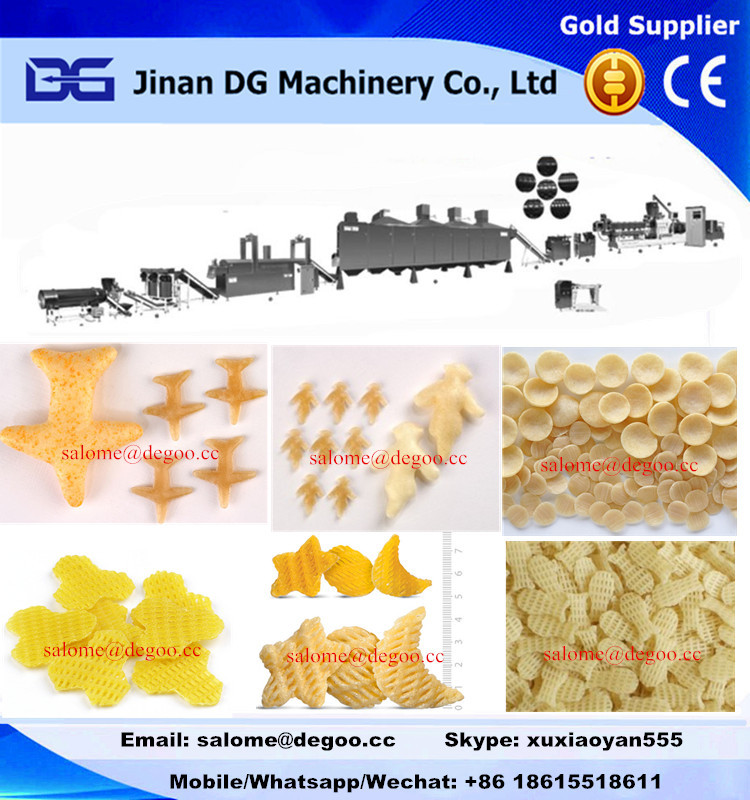  Automatic potato pellet chips fried chips making machine production line manufacturer Manufactures