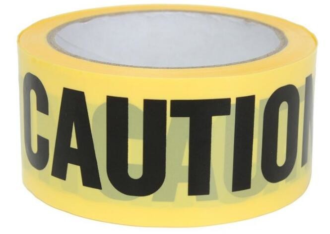  Yellow PE Warning Tape(Barrier Caution Tape),Red DANGER Tape Caution Tape Roll 3-Inch Non-Adhesive Sharp Red Color Warni Manufactures