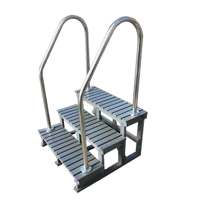  Outdoor Hot Tub Ladder Bathtub Step Stair With Armrest Support Manufactures
