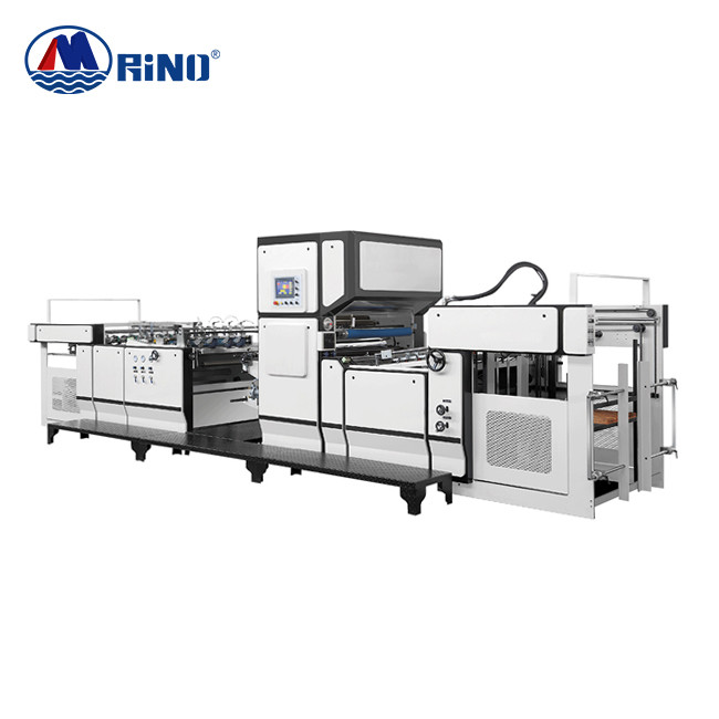  1250*1300mm Thermal Film Laminator 85m/min With Feeder Feeding Manufactures