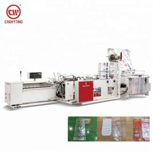  700mm Plastic Wicketer Bag Making Machine For Bread Chicken Ice Potato Package Manufactures