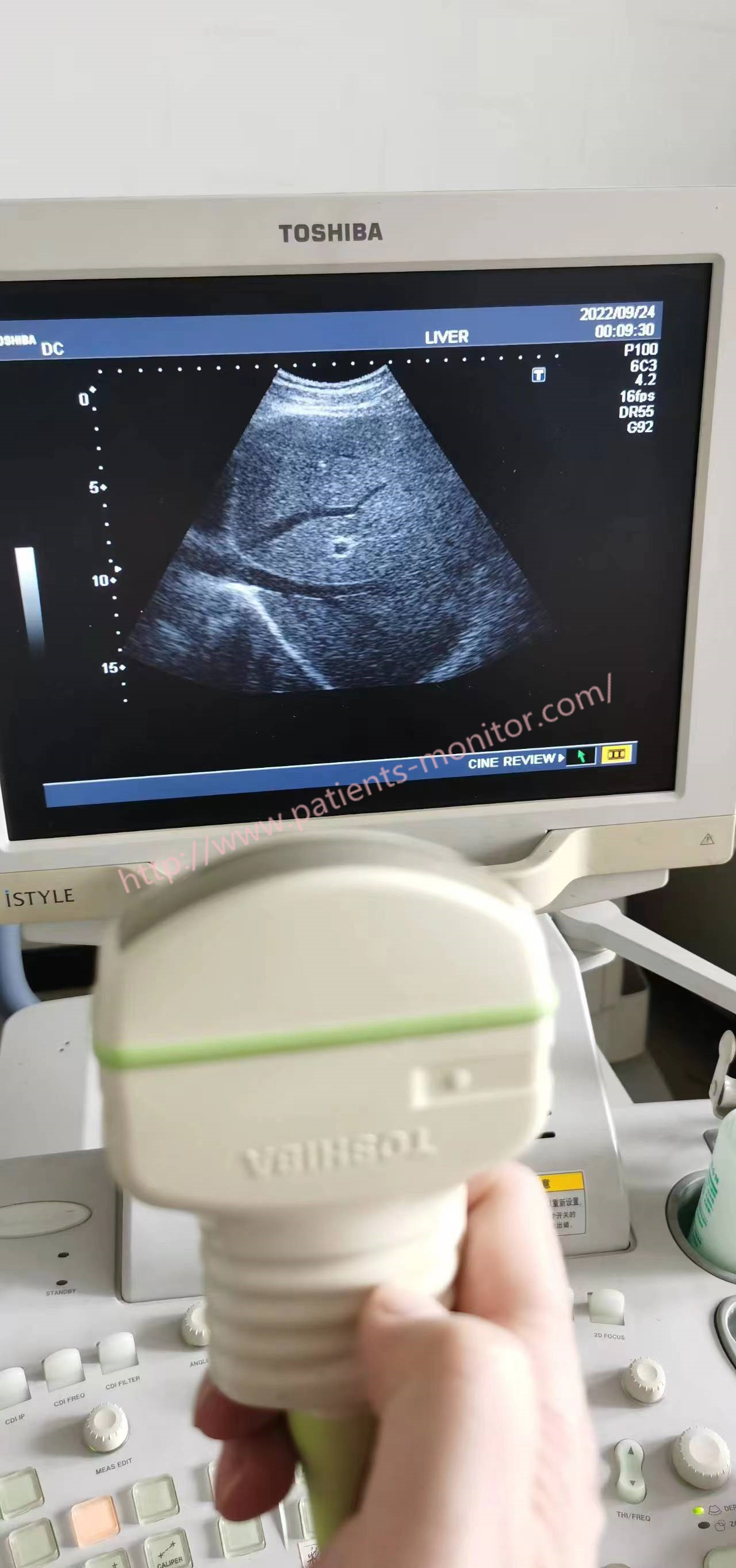  Toshiba PVM-375AT Convex Array Transducer Ultrasound Probe 3.0MHz. - 6.0MHz Manufactures