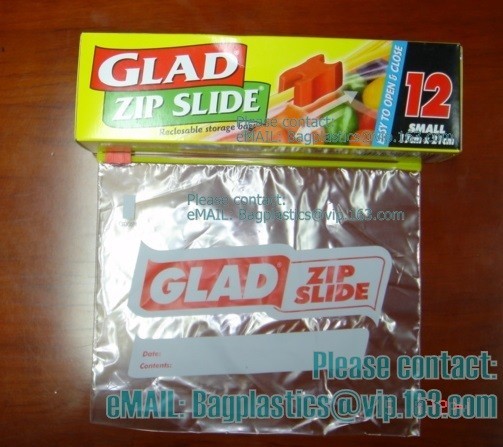  Glad Zipper Food Bags, Microwave Bags, Slider Bags, School Lunch Pouch, Slider grip bags Manufactures