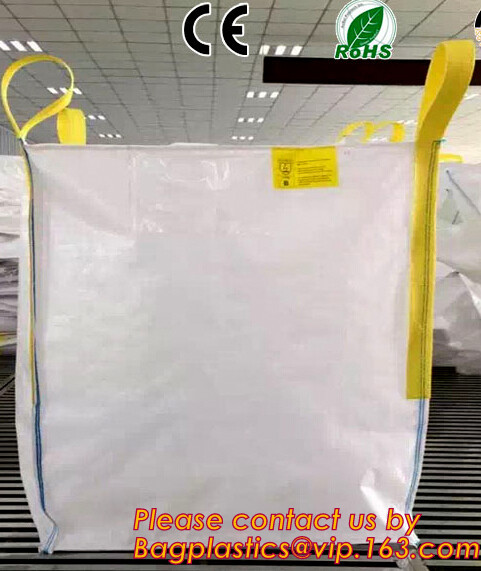  pp fibc 1000kg big bag for cement shandong ton bag for sand, building material, big bag PP bulk bag/FIBC bag/ supersack Manufactures