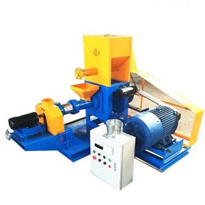 China Fully Auto Floating Fish Feed Pellet Making Machine 180-200kg/H on sale