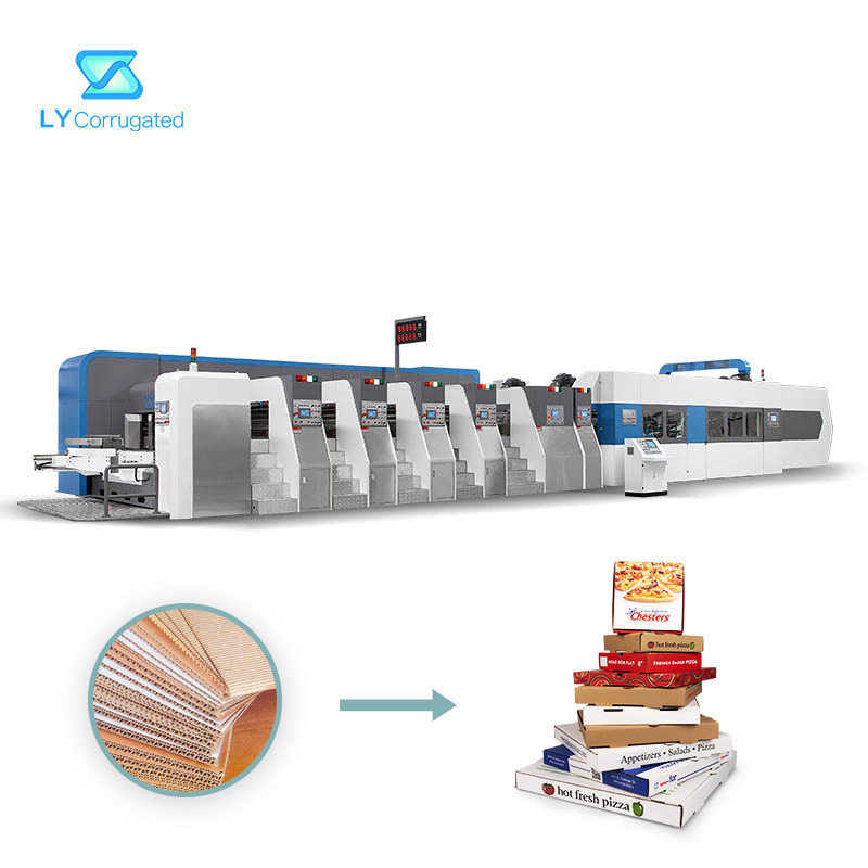  Multi Color Flexo Printing Machine 320pcs/Min For Corrugated Carboard Manufactures
