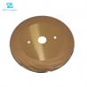 Buy cheap 90.0-92.5hra Golden Coated Circular Slitter Blades For Paper Cutting Slitter from wholesalers
