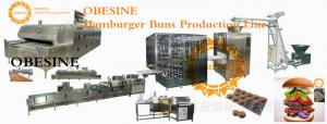  OBESINE full automatic Hamburger Buns Production Line,Automatic Sandwich bread divider rounder ,dough proofer Manufactures