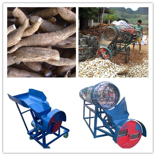  new 4 ton cassava skin peeling machine/Good price cassava peeling and cutting machine Manufactures