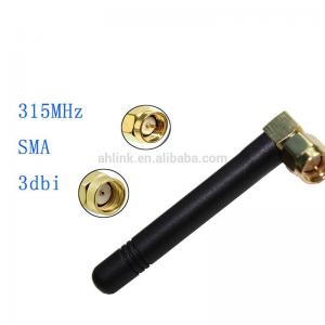  SMA Male Connector Wifi Portable Antenna Rubber Duck 3dbi Omni Radiation 50 Ohm Impedance Manufactures