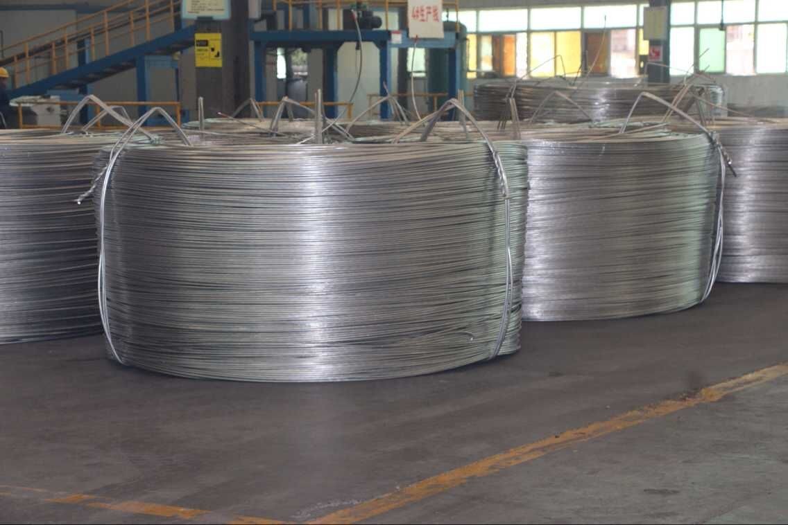  8030 / 8076 Aluminium Wire Rod For Electricity Multi Strand Manufactures