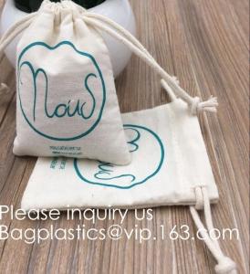  Drawstring Bags Reusable Muslin Cloth Gift Candy Favor Bag Jewelry Pouches for Wedding DIY Craft Soaps Herbs Tea Spice B Manufactures