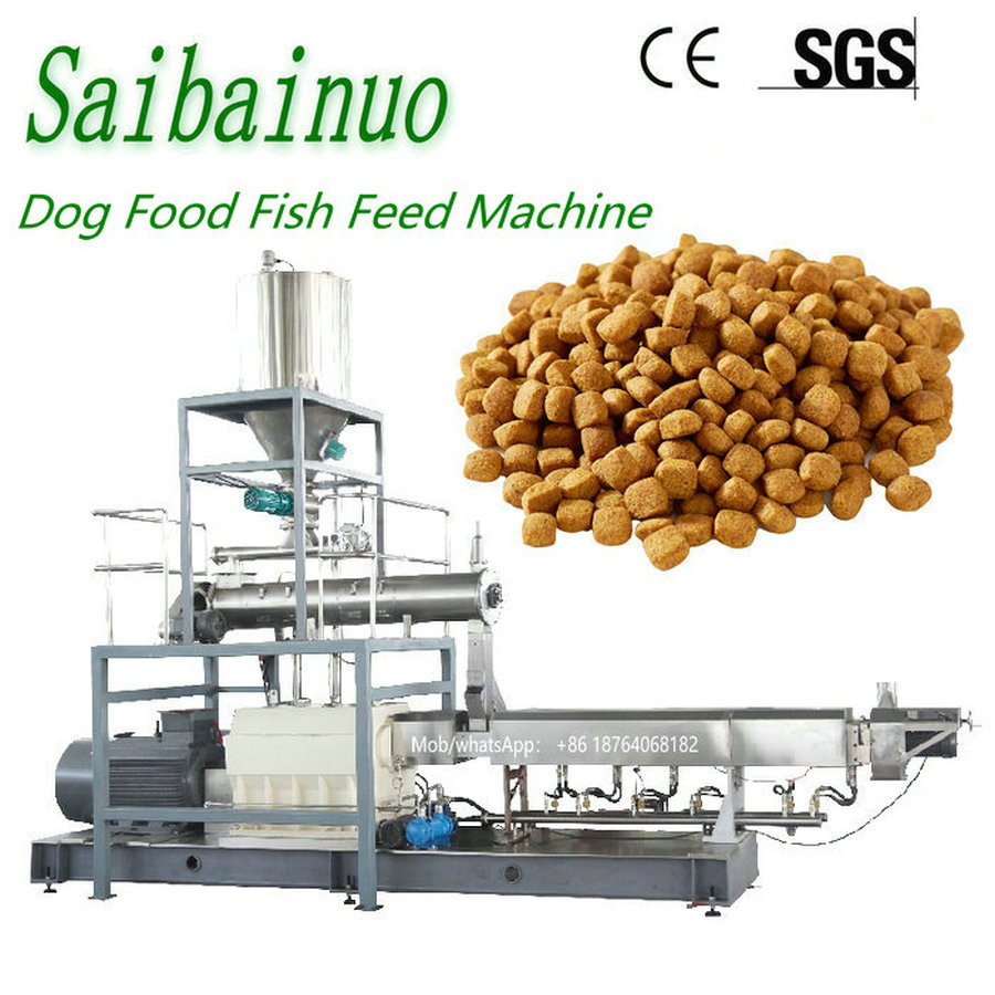  animal pet food production line dog food machine fish feed making machine Manufactures