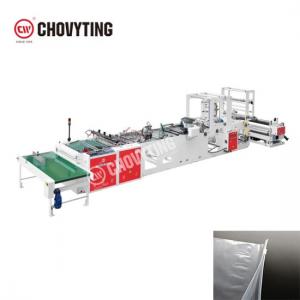  Plastic PE Zipper Bag Making Machine 80pcs/min Heating Sealing Hot Cutting Manufactures