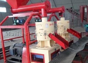 China 8HP Diesel 10cm Wood Pellet Mill Machine Waste To Power Plant on sale
