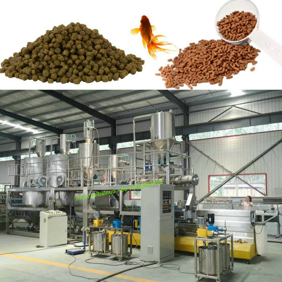  Hot sale pet food machine animal fish feed pellet making machine Manufactures