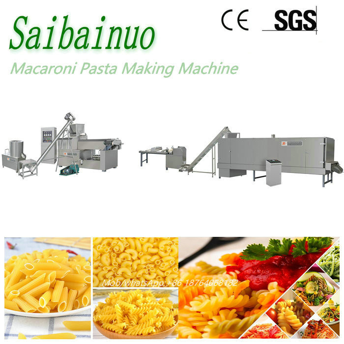  Rice Drinking Straw Processing Line Pasta Macaroni Straw Food Making Machine Manufactures