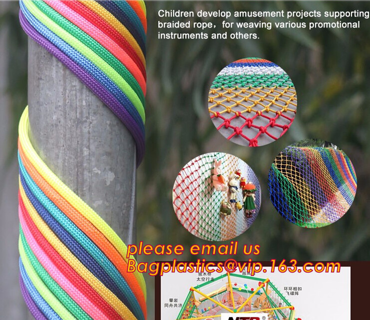  Children develop amusement projects supporting braided rope, for weaving various promotional instruments and others Manufactures