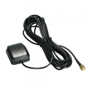  Waterproof GPS Active Antenna 28db LNA Gain, SMA Male Plug Aerial Extension Cable Manufactures
