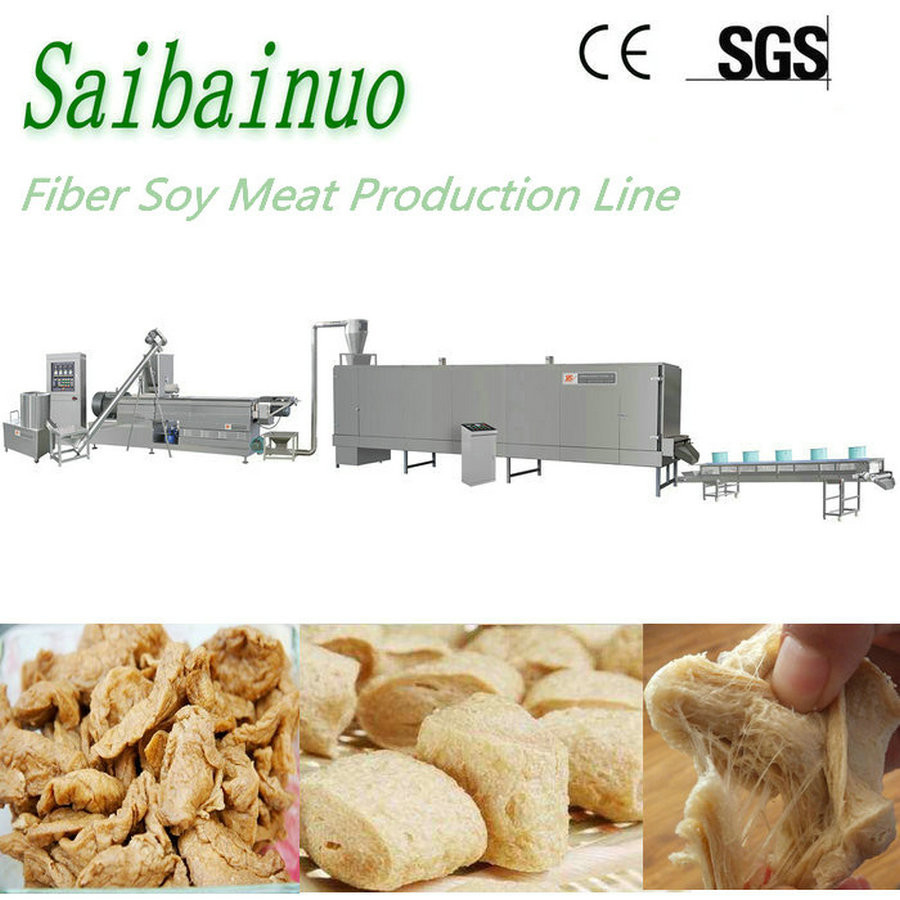  China New Technology Textured Soya Protein Making Machinery Plant Manufactures