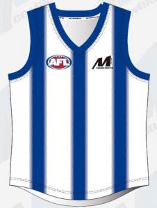  Mens Custom AFL Aussie Rules Jersey For Football 48cm Waist 58cm Sleeve Manufactures