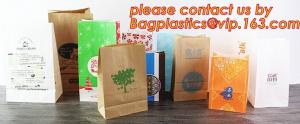  Customize Translucent Window, Brown Greaseproof Kraft Paper Bag, Special Opp Window Bag, window bags, paper window bags Manufactures