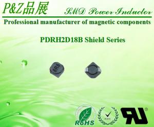 PDRH2D18B Series 2.2μH~47μH SMD Shield Power Inductors Round Size Manufactures