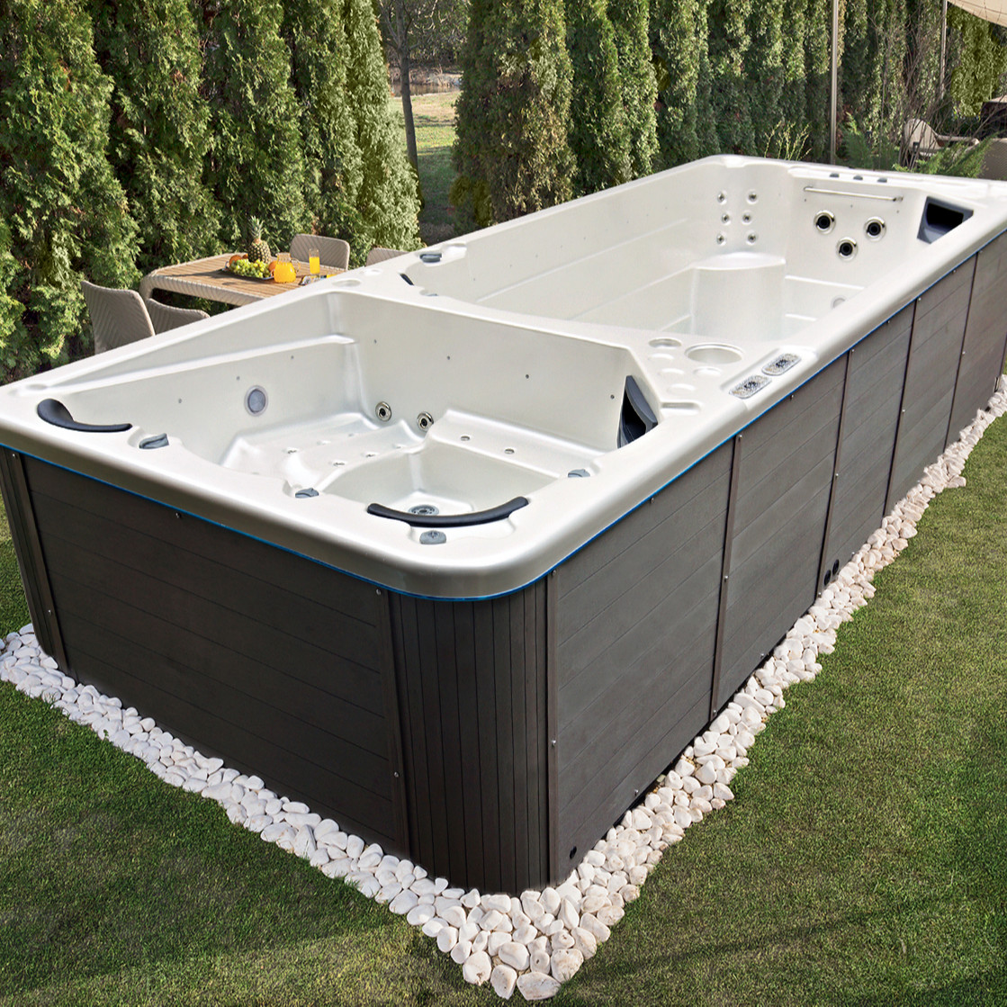  8 Person Outdoor Massage Spa Pool Whirlpools Swim Pool For Swimming Manufactures