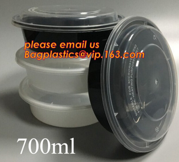  white disposable plastic salad bowl,PLA 16oz 500ml plastic - disposable salad bowl with lid,PP disposable clear plastic Manufactures