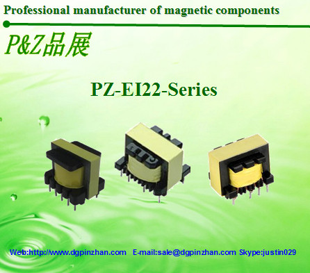 PZ-EI22-Series High-frequency Transformer Manufactures