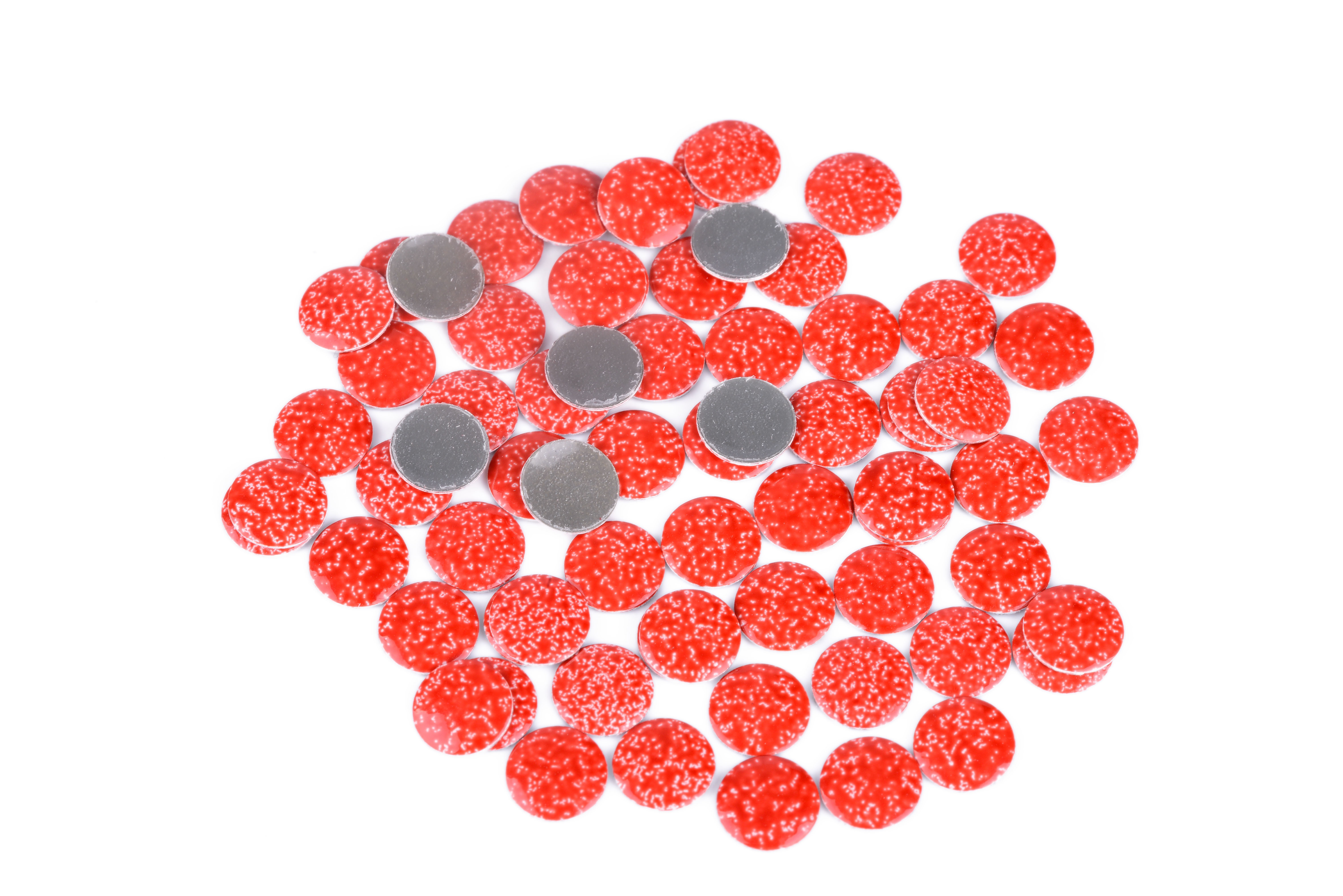  Lead Free Loose Hotfix Rhinestones Glass Material 12 / 14 Facets With Multi Colors Manufactures